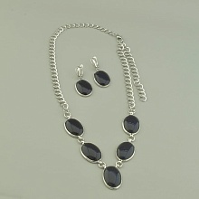 картинка Набор '' Агат Бижутерный сплав 60 см от магазина Wolves