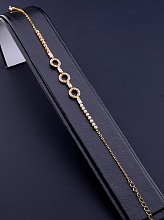 картинка Браслет Фианит 'Saiya' (позолота 18к) от магазина Wolves