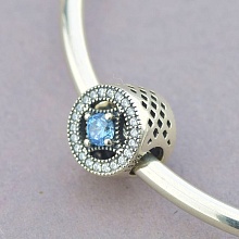 картинка Шарм 'Pandora style' Фианит Серебро(925) от магазина Wolves