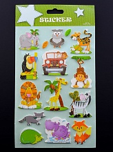 картинка Наклейки Полимер 210х140 мм от магазина Wolves