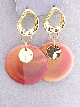 картинка Серьги Пластик 'FJ' от магазина Wolves