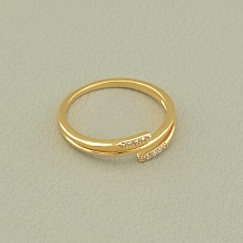 картинка Кольцо 'XUPING' Фианит (позолота 18к) от магазина Wolves