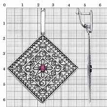 картинка Серьги 34815254-0 от магазина Wolves