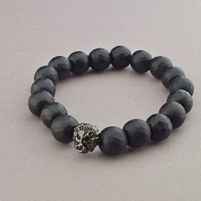 картинка Браслет 'SUNSTONES' Шунгит 20 см от магазина Wolves