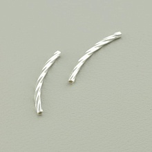 картинка Трубочка Серебро(925) 20x2мм от магазина Wolves