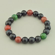 картинка Браслет 'SUNSTONES' Агат 18 см от магазина Wolves