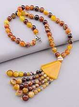 картинка Бусы Агат 63 см от магазина Wolves