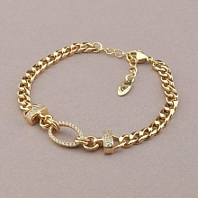 картинка Браслет 'XUPING' Фианит 18 см (позолота 18к) от магазина Wolves