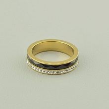 картинка Кольцо 'XUPING' Фианит (позолота 18к (лимонная)) от магазина Wolves