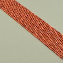 картинка Нитка Сердолик 39 см 3 мм (Без замка) от магазина Wolves