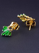 картинка Серьги 'XUPING' Фианит  (позолота 18к) от магазина Wolves