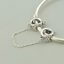 картинка Соединительная цепочка 'Pandora style'  Серебро(925) 7 см от магазина Wolves
