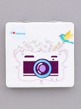 картинка Зеркальце мини  70х70мм () от магазина Wolves