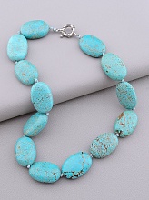 картинка Бусы Бирюза 46 см от магазина Wolves