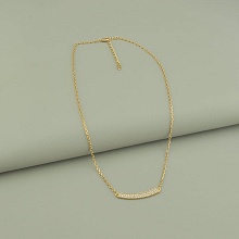 картинка Подвеска 'XUPING' Фианит 45 см (позолота 18к) от магазина Wolves