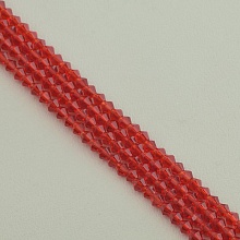 картинка Нитка Чешский хрусталь 36 см 4 5 мм (Без замка) от магазина Wolves