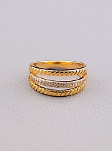 картинка Кольцо 'XUPING' Фианит (позолота 18к) от магазина Wolves