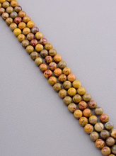 картинка Нитка Яшма 38 см 10 5 мм (Без замка) от магазина Wolves