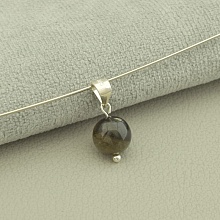 картинка Кулон 'SUNSTONES' Турмалин Серебро(925) от магазина Wolves