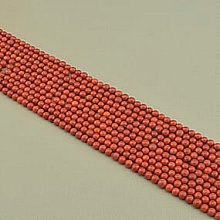 картинка Нитка Коралл 40 см 4 5 мм (Без замка) от магазина Wolves