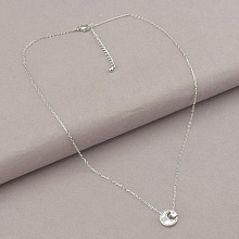 картинка Подвеска 'Saiya' Перламутр 43 см (родий) от магазина Wolves