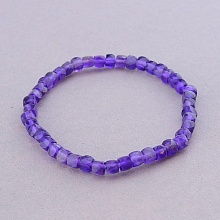 картинка Браслет 'SUNSTONES' Аметист 17 см от магазина Wolves