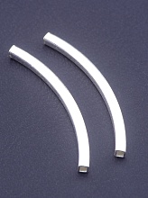 картинка Трубочки Серебро(925) 3 см от магазина Wolves