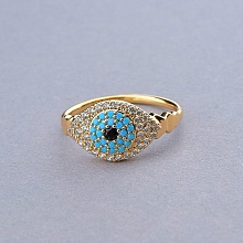 картинка Кольцо 'XUPING' Фианит (позолота 18к) от магазина Wolves