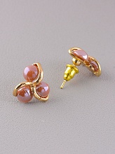 картинка Серьги 'Fashion' Майорка Бижутерный сплав4 8 г от магазина Wolves