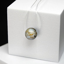 картинка Чокер невидимка с камнем Варисцит (белый) от магазина Wolves