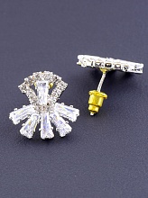 картинка Серьги 'FJ' Фианит от магазина Wolves