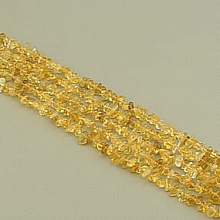 картинка Нитка Цитрин 40 см (Без замка) от магазина Wolves