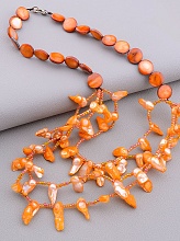 картинка Бусы Перламутр 45 см от магазина Wolves