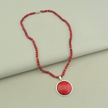 картинка Бусы 'SUNSTONES' Коралл Коралл 48 см от магазина Wolves