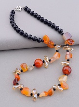 картинка Бусы Сердолик Сrystal 47 см от магазина Wolves