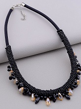 картинка Подвеска Чешский хрусталь Бисер 47 см от магазина Wolves