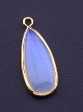 картинка Кулон Лунный камень 30x10мм от магазина Wolves