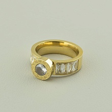 картинка Кольцо 'XUPING' Фианит (позолота 18к (лимонная)) от магазина Wolves