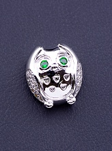 картинка Кулон 'XUPING' Фианит  (родий) от магазина Wolves