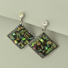 картинка Серьги Галиотис Фианит от магазина Wolves