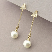 картинка Серьги 'XUPING' Майорка (позолота 18к) от магазина Wolves