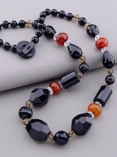 картинка Бусы Агат Сердолик 60 см от магазина Wolves