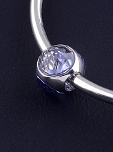 картинка Шарм Фианит 12х10 (родий) от магазина Wolves