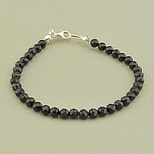 картинка Браслет 'SUNSTONES' Турмалин Серебро(925) 18 см от магазина Wolves