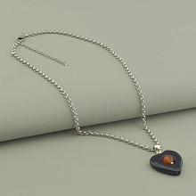 картинка Подвеска 'SUNSTONES' Агат Сердолик 39 см от магазина Wolves