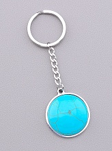 картинка Брелок 'Stainless Steel' Бирюза от магазина Wolves