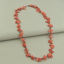 картинка Бусы 'SUNSTONES' Коралл Агат 56 см от магазина Wolves