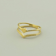 картинка Кольцо 'XUPING' (позолота 18к (лимонная)) от магазина Wolves