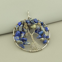 картинка Кулон Содалит 60x50мм от магазина Wolves