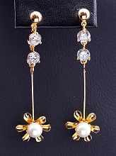 картинка Серьги 'XUPING' Майорка (позолота 18к) от магазина Wolves